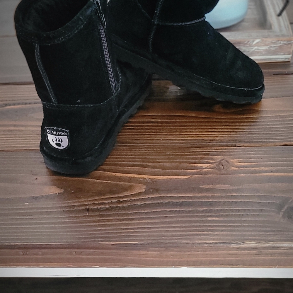 Bearpaw black boots Sz 12 Toddler Read Post - Picture 7 of 8